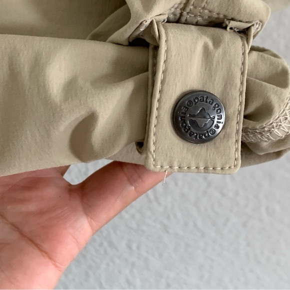 Patagonia Quandary Roll Up Hiking Pants size 8 Adjustable Waist Lightweight - Picture 5 of 15